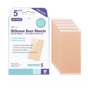 Silicone Scar Tape Roll, 1.6” x 60” Medical Tape for Wound Care Bandages  Scars Strips for Surgical Scars Keloid, C-Section, Burns, Injuries Acne