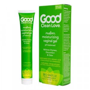 Good Clean Love Restore Moisturizing Vaginal Gel, pH-Balanced, Water-Based with Aloe Vera & Lactic Acid, Reduces Dryness, Discomfort & Odor for Women