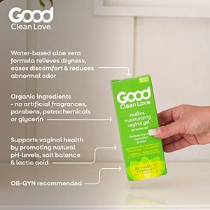 Good Clean Love Restore Moisturizing Vaginal Gel, pH-Balanced, Water-Based with Aloe Vera & Lactic Acid, Reduces Dryness, Discomfort & Odor for Women