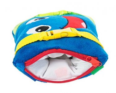 Buckle Toy - Boomer Square - Learning Activity Toddler Plane Travel Essential Toy - Develop Motor Skills and Problem Solving