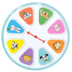 SpinMeal Plate - Healthy Nutrition Plate for Picky Eaters - Spin the Arrow - Meals Are Fun Again