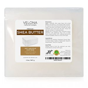 Velona 2 Lb - Shea Butter - Melt And Pour Soap Base Sls/Sles Free  Natural  Bars For The Best Result For Soap-Making - Imported Products from USA -  iBhejo