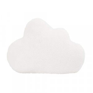 Nojo Little Love Cloud Decor Pillow, White