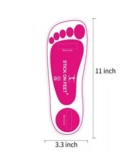 60Pairs(120feets) Premium Pink Spray Tan Feet Tanning Pads Protectors