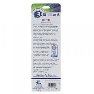 Brilliant Special Soft Toothbrush - For Cancer and Chemo Patients with Compromised Oral Health, Raspberry, 3 Count