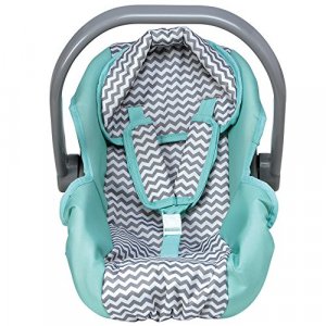 ADORA Zig Zag Baby Doll Car Seat - Perfect Baby Doll Carrier & Accessory For Kids 2