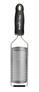 Microplane Gourmet Series Cheese Grater (Fine, Black)