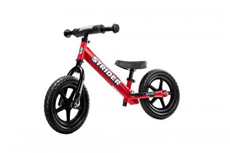 Strider - 12 Sport Kids Balance Bike, No Pedal Training Bicycle, Lightweight Frame, Flat-Free Tires, For Toddlers and Children Ages 18 Months to 5 Ye