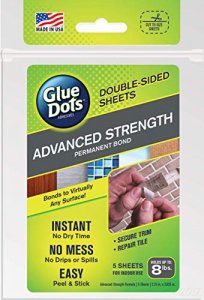 Glue Dots, Craft Dots Dot N' Go Dispenser, Double-Sided, 3/8, .38