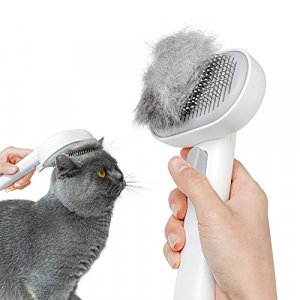 Aumuca Cat Brush for Shedding, Cat Brushes for Indoor Cats, Cat Brush for Long or Short Haired Cats, Cat Grooming Brush Cat Comb for Kitten Rabbit Ma