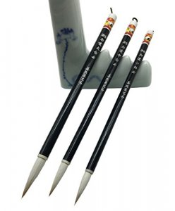  PRINCETON ARTIST BRUSH CO. SelectArtiste Fine Art  Multi-Technique Brush Set, 3 x Synthetic Brushes, Ideal for Professionals &  Students