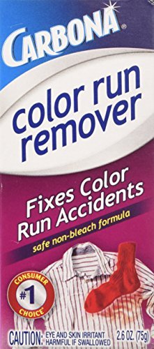  Carbona® Color Run Remover, Powerful Color Bleed Eliminator, Fixes Color Run Accidents