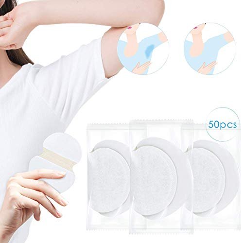 Gospire 50 pcs (25 Pair) Disposable Underarm Pads Armpit Sweat Pads  Perspiration Pads Shield Absorbing Anti Perspiration Odor Sheet for Women -  Imported Products from USA - iBhejo