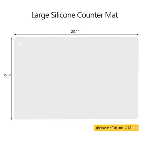 Silicone Countertop Protector, Kitchen Table Mat Silicone