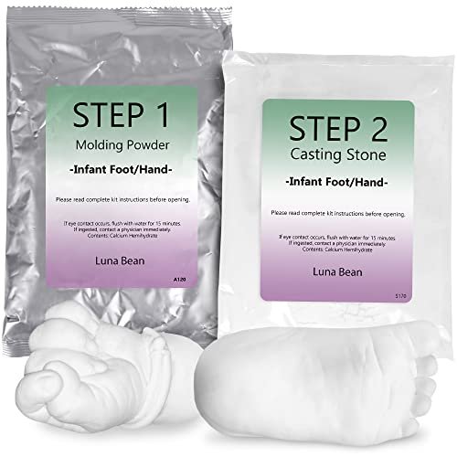 Casting Stone Molding Powder Refill for Hand Casting Kit & Multi-Use  Projects - 2.7 lb (1200g) Non- Toxic Casting Plaster Material by Luna Bean  - Cast