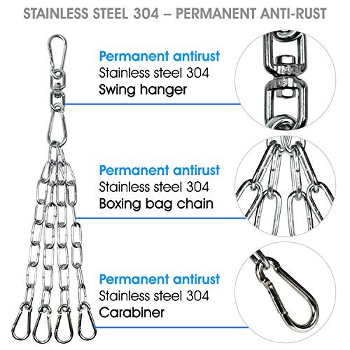 Heavy Bag Hanging Chain w/ Swivel