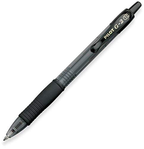 MUJI - 0.38mm Black Smooth Gel Ink Ballpoint Cap Pen (10 Pieces)