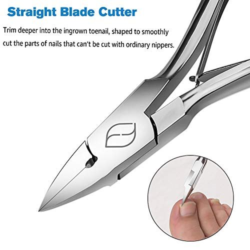 Toe Nail Clippers for Thick Nails - KLIPP Toenail Clippers Ingrown and  Cuticle Nipper Tr