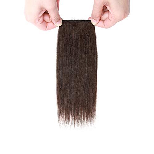Human Hair Clip in Mini Hair Extensions for Men and Women 8 Inch #2 Dark  Brown Short Straight Clip on Remy Hair Wiglet Topper Seamless Filler  Hairpie - Shop Imported Products from
