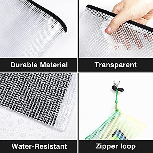 Sunee mesh zipper cheap pouch