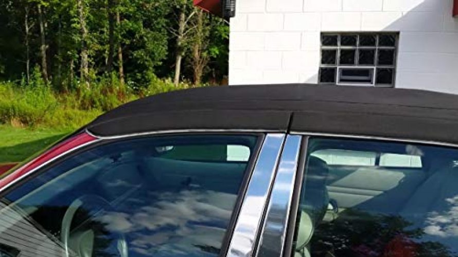 Forever Black Black-Top Gel with Applicator - Black Convertible Top Dye for  Restoring Black Color of Car Top