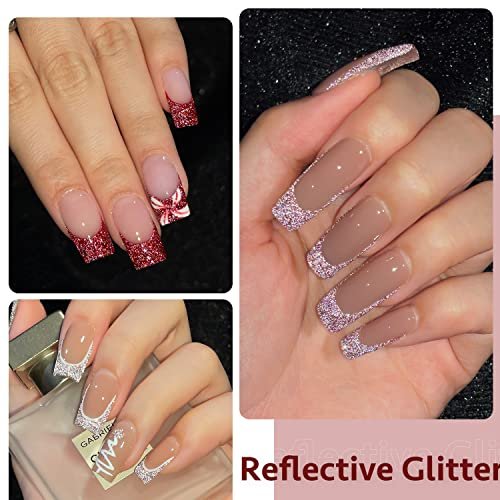 3 Trendy Shades of Red Glitter Gel Colors in 2024 | ND Nails Supply