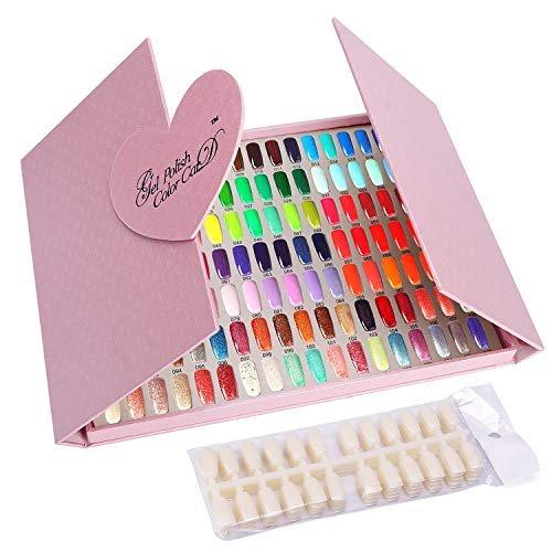 Professional Model Nail Gel Polish Color Display Box Book Dedicated 120  Color Card Chart Painting Manicure Nail Art Tools - AliExpress
