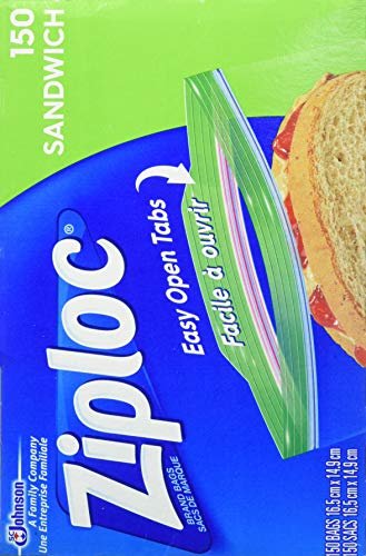 Ziploc Sandwich Size Bag 12/100 Case - Dovs by the Case