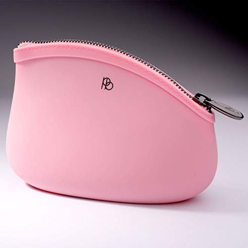 MINISO Simple Semicircle Cosmetic Bag Portable Makeup Pouch for