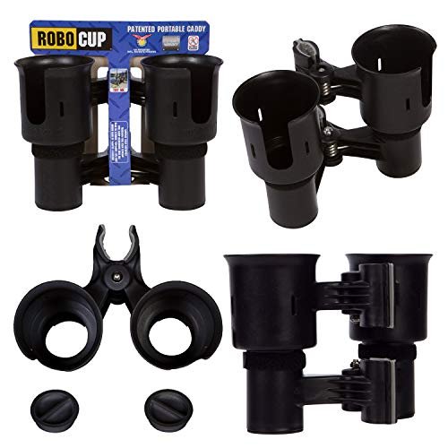 ROBOCUP 12 Colors, Best Cup Holder for Drinks, Fishing Rod/Pole, Boat, Beach Chair, Golf Cart, Wheelchair, Walker, Drum Sticks, Microphone Stand