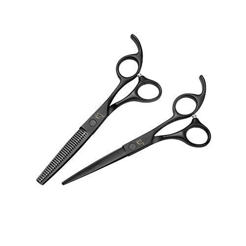 Hair Cutting Scissors Kit Thinning Shears Set Professional Barber Salon  Haircut Scissors Set for Men Women, Japanese Stainless Steel, tijeras de  peluqueria profesional