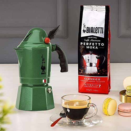 Bialetti 3 Cup Mr Moka Stovetop Italian Espresso Maker 