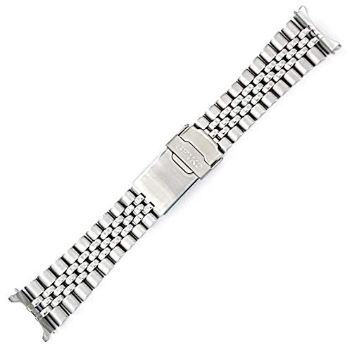 Seiko 22mm Jubilee Watch Band - Stainless Steel- for Models Diver SKX007,  SKX009, SKX171, SKX173, SKX175, SKX175  - Imported Products from  USA - iBhejo
