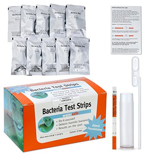 The Original Watersafe Rapid Bacteria 10 Test Kit 1,000 CFU/mL