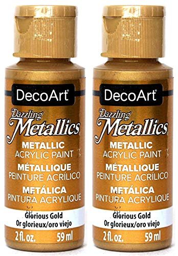 Peinture acrylique métallique - DecoArt Dazzling Metallics - Or