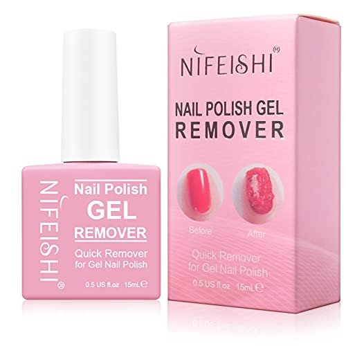 Nail Polish Remover, Gel Soak Off Remover, Gel Polish Remover For Nails In  3-5 Mins, Gel Nail Remover without Foiling Soaking or Wrapping, Quickly an  - Shop Imported Products from USA to