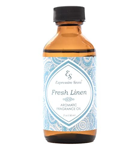  1 Pack Fresh Linen 2oz Scented Home Fragrance Essential Oil by  Expressive Scent : Home & Kitchen