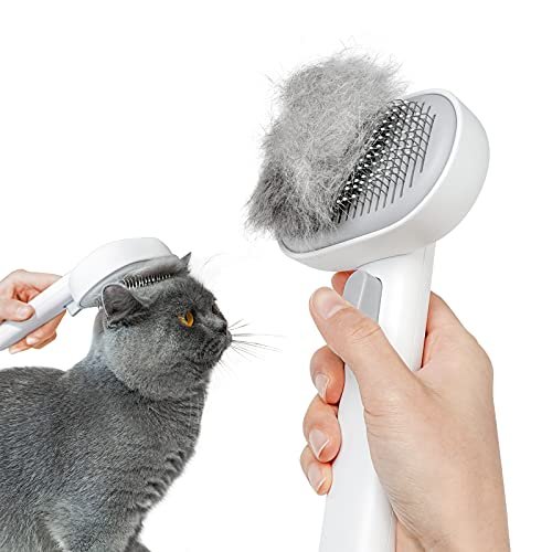 Kingtree Cat Self Groomer 2 Pack Wall Corner Brushes, Soft Corner Scratcher  Self Grooming Massage Combs for Long Short Fur Cats Kitten, Pet Corner