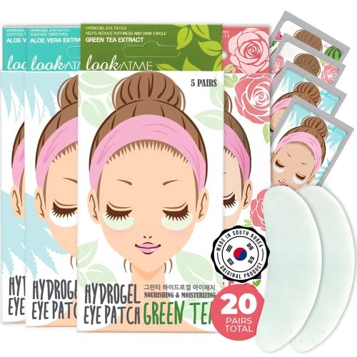 Eye Mask for Puffiness - Under Eye Patches for Dark Circles - Korean Under  Eye Mask Patches for Puffy Eyes - Eye Gel Pads Depuffing Eye Brightener