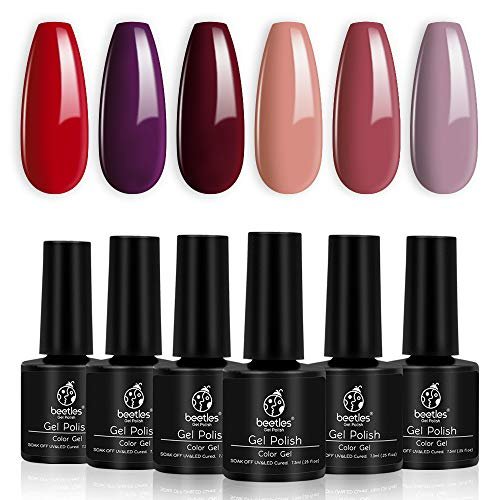 HD Colors Nail Polish Set Of 12 Pieces, Perfect Gift For Girls (Pink,  Golden, Glitter, Light Brown, Silver, Purple, Blue, Top Coat, Coral Red,  Golden)