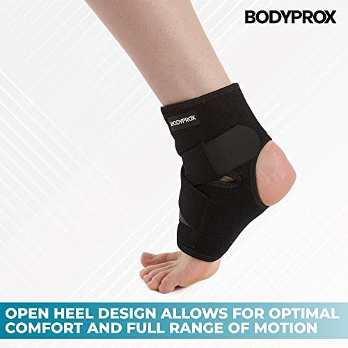 Ankle Support Brace, Breathable Neoprene Sleeve, Adjustable Wrap