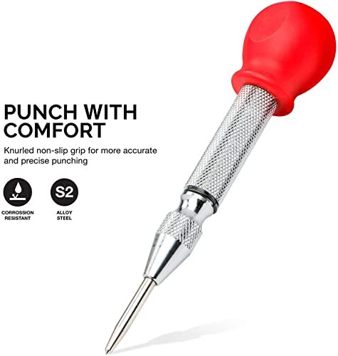 Neiko 02638A 5-Inch Automatic Center Punch For Metal, Adjustable Impact  Spring Loaded Center Punch Tool, Spring Punch, Center Punch Spring Loaded,  Au - Imported Products from USA - iBhejo