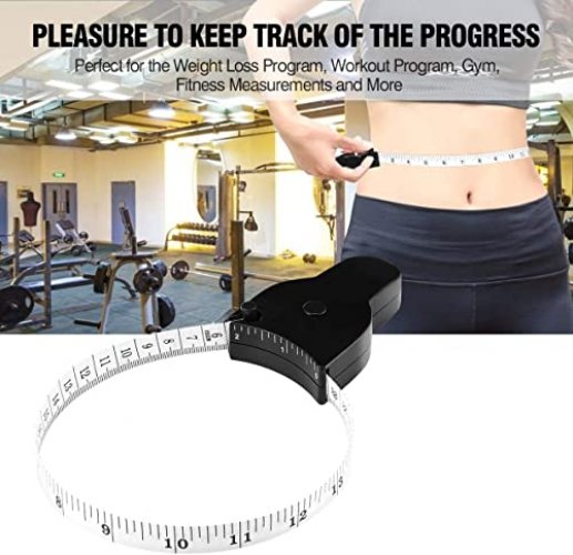 Body measuring tape (retractable) - up to 150 cm