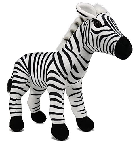 Ice King Bear Wild Animal Stuffed Animals Zoo Family Plush Toy (Zebra ...