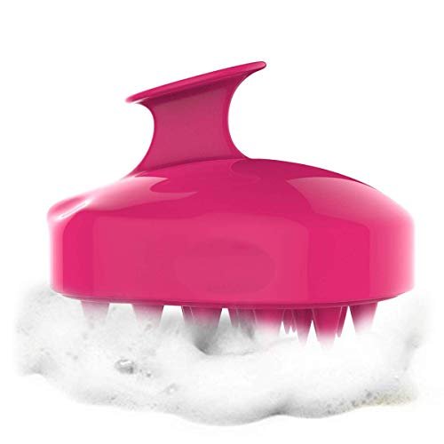 Hair Scalp Massager Shampoo Brush, Scalp Care BrushRed Imported