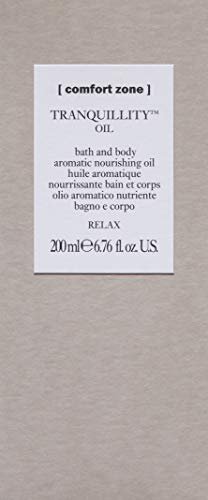  [ comfort zone ] Tranquillity Oil, Nourishing Aromatherapy Bath  & Body Oil, 6.76 Oz : Beauty & Personal Care