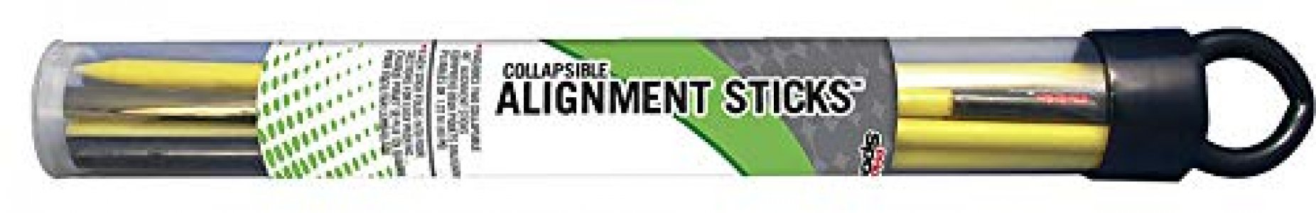 PrideSports Golf Alignment Stick (Set of 2), Yellow