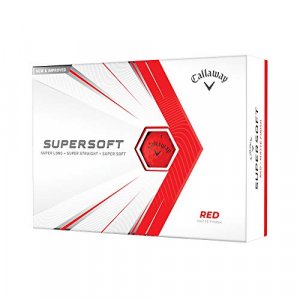 2021 Callaway Supersoft Golf Balls , Red