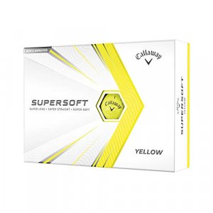 2021 Callaway Supersoft Golf Balls , Yellow