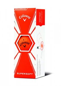 Callaway Golf Supersoft Golf Balls (Matte Orange), Prior Generation
